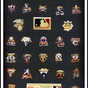 Major League Baseball Collector's Plaque